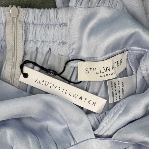 NWT Stillwater Jessie Midi in Crystal Blue Size M - Picture 7 of 7